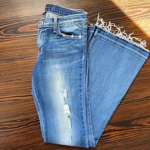 Flying Monkey Platinum bell bottom jeans